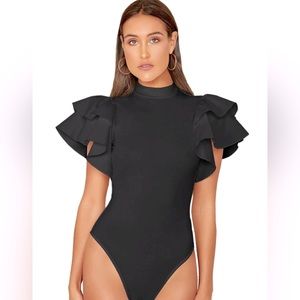 Butterfly Sleeve Bodysuit